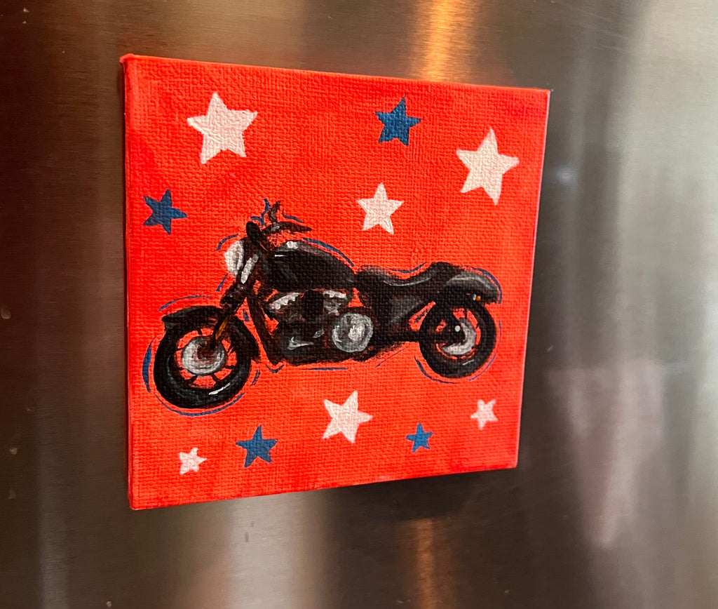 Motorcycle Magnet 1